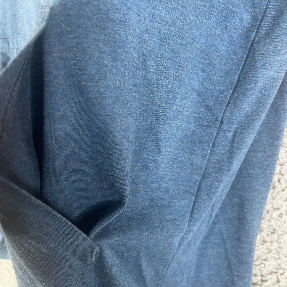 O'neill Hoodie Sweatshirt Mens Large Blue Gray Pullover Sweater Lightweight Logo - Picture 4 of 7